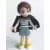 Emily Jones, Sand Blue Shorts - with Cape