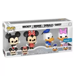 Disney 100 - Mickey, Minnie, Donald & Daisy 4 Pack