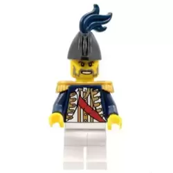 Imperial Soldier II - Governor, Dark Blue Plume