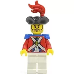 Imperial Soldier II - Officer with Red Plume, Long Moustache
