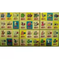 Liste cartes Jojo's