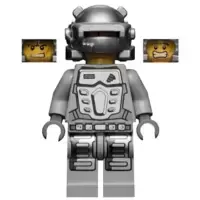 Power Miner - Rex, Gray Outfit