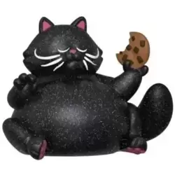 Cookie The Cat Black Glitter