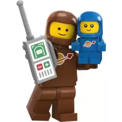 Brown Astronaut and Spacebaby