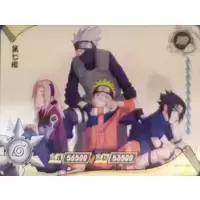 Naruto, Sasuke, Sakura & Kakashi
