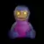 Handmade By Robots - Scooby-Doo! - Charlie the Funland Robot Metallic Glow in the Dark