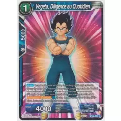 Vegeta, Diligence au Quotidien