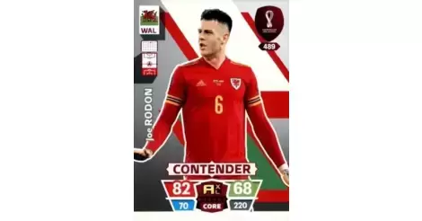 Joe Rodon - carte Adrenalyn XL Fifa World Cup Qatar 2022