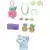 Barbie Extra Dolls & Playsets - Barbie Extra Fancy Doll, Curvy Doll (Floral 2-Piece Gown)