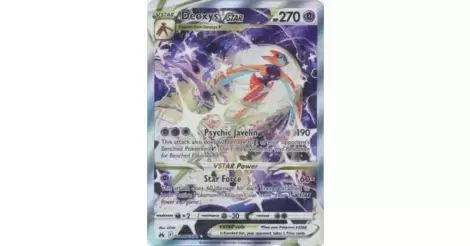 Deoxys VSTAR - Crown Zenith Pokémon card