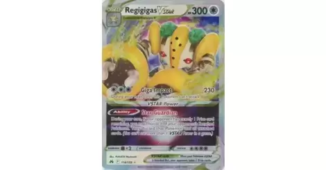 Regigigas VSTAR - Crown Zenith Pokémon card