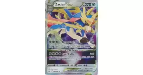  Zacian V & VSTAR - 096/159 - Crown Zenith - Pokemon