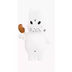 White Armed with Chicken