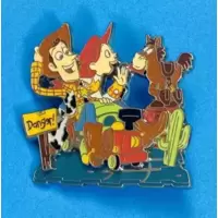Pin Trading Fun Day 2018 - Toy Story Boxed Set - Woody, Jessie and Bullseye