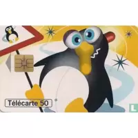 Télécarte pingouin