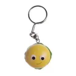 Bunford Burger Hamburger Keychain
