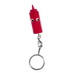 Karl Ketchup Keychain