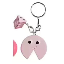 Ruby Rose Red Velvet Cake Keychain