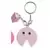 Ruby Rose Red Velvet Cake Keychain