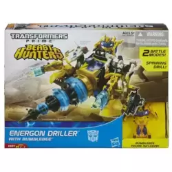 Energon Driller with Bumblebee