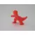 Tyrannosaurus Rex Neon Red