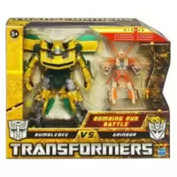 Versus Pack: Bombing Run Battle (Bumblebee vs Grindor)