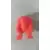 Monster in My Pocket - Series 1 - Behemoth Neon Red