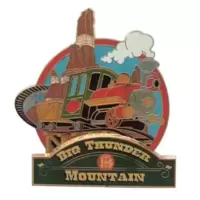 DLP - Big Thunder Mountain Train and Logo