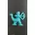 Scorpion Man Blue