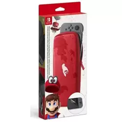 Pochette de transport et protection d'écran Nintendo Switch - Edition Super Mario Odyssey