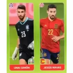 Unai Simon / Jesus Navas - Spain