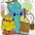 Pin Trader Delight - Ducky & Bunny