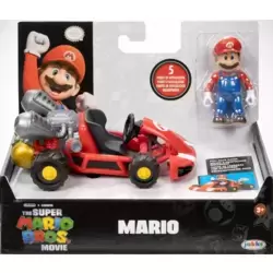 The Super Mario Bros. Movie - Mario & Pull-Back Kart