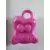 Boomer fuschia porte clé