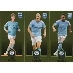 Cole Palmer / Erling Haaland / Riyad Mahrez - Manchester City