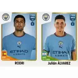 Rodri / Julián Álvarez - Manchester City