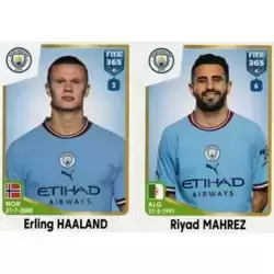Erling Haaland / Riyad Mahrez - Manchester City