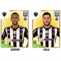 Ademir / Hulk - Clube Atlético Mineiro