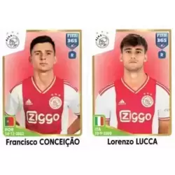 Francisco Conceição / Lorenzo Lucca - AFC Ajax
