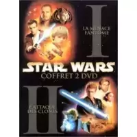 Star Wars : Episode 1, la menace fantôme / Star Wars : Episode II, l'attaque des clones - Coffret 2 DVD