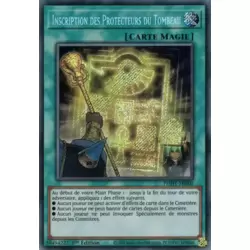 Inscription des Protecteurs du Tombeau