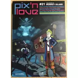 Pix'n Love #21 - The Secret of Monkey Island - Couverture Collector