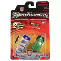 Twin Pack: Prowl 2 & Side Swipe (Spychangers)