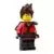 Kai - The LEGO Ninjago Movie, Hair, Pearl Dark Gray Scabbard