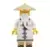 Sensei Wu - The LEGO Ninjago Movie, White Robe, Zori Sandals, Raised Eyebrows