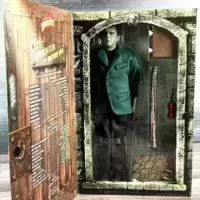 Universal Monsters - Frankenstein Meets the Wolf Man 12”