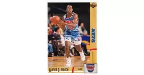 New Jersey Nets Basketball Mookie Blaylock Sports Trading Cards