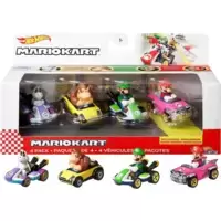 Mario Kart Vehicle 4-Pack ( Mario )