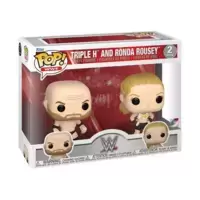 WWE - Triple H and Ronda Rousey 2 Pack