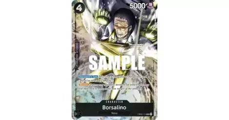 Borsalino Parallel Paramount War OP 02 card OP02 114 P